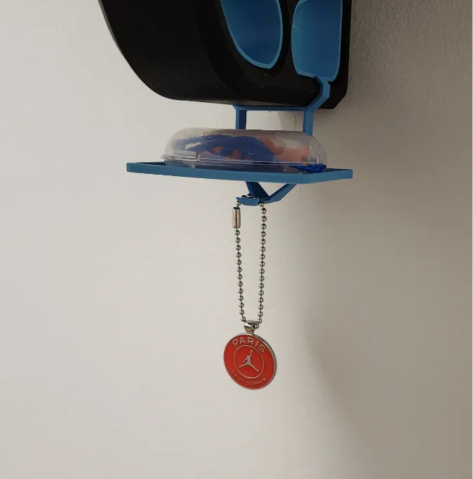 Ultimate Helmet Holder Key Hanger w/Tray