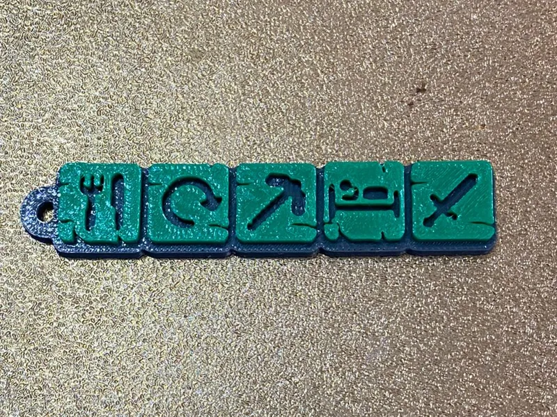 Minecraft Keychains