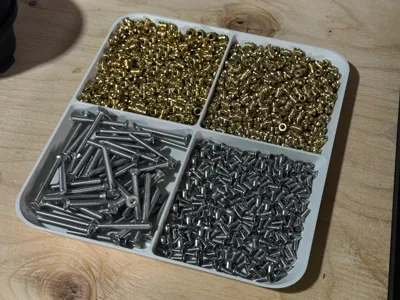 Small Parts Organizer Tray