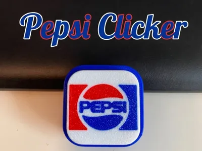 Pepsi Logo Clicker - 80s style