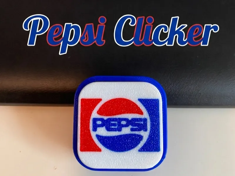 Pepsi Logo Clicker - 80s style