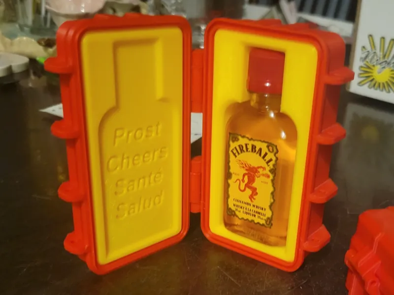 Emergency Toasting - Fireball Whiskey