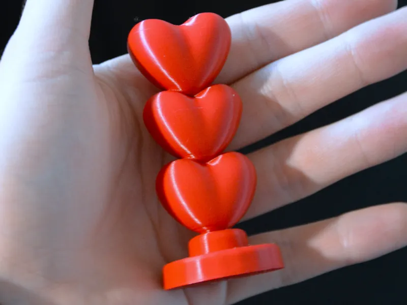 Heart statue