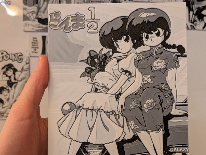 Ramna 1/2 & Akane Panel Manga