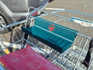 Hammerbarn trolley sausage sizzle holder