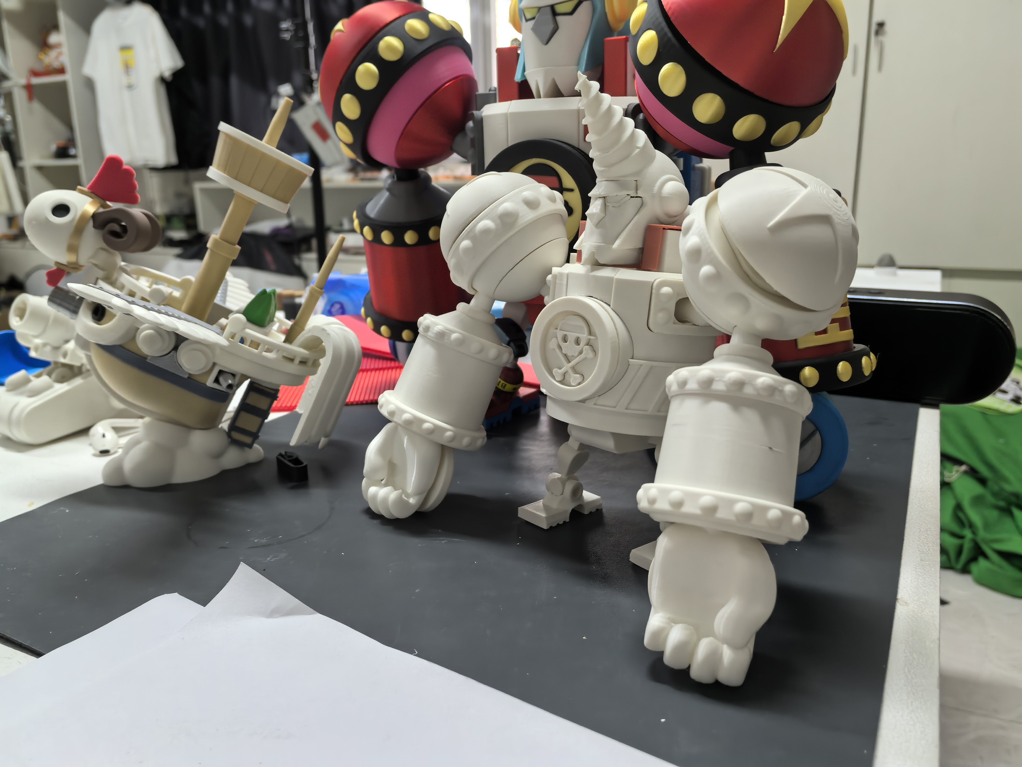 Miniatura 3 do modelo 3D 钢铁海贼 弗兰奇将军 海贼王 