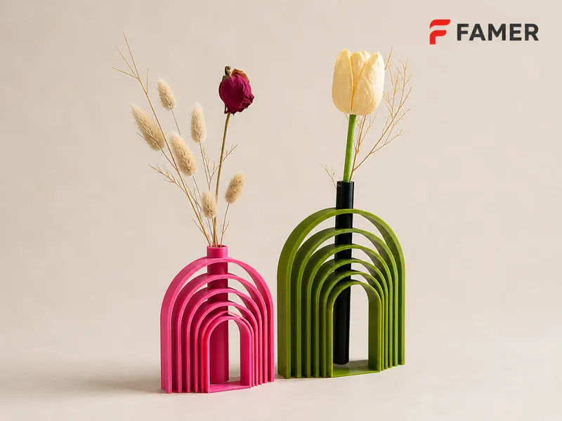 Parametric Tube Vase Holder Home Decor
