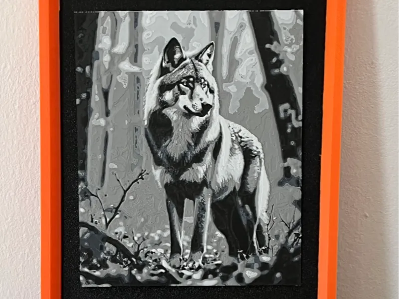Hueforge Wolf_2