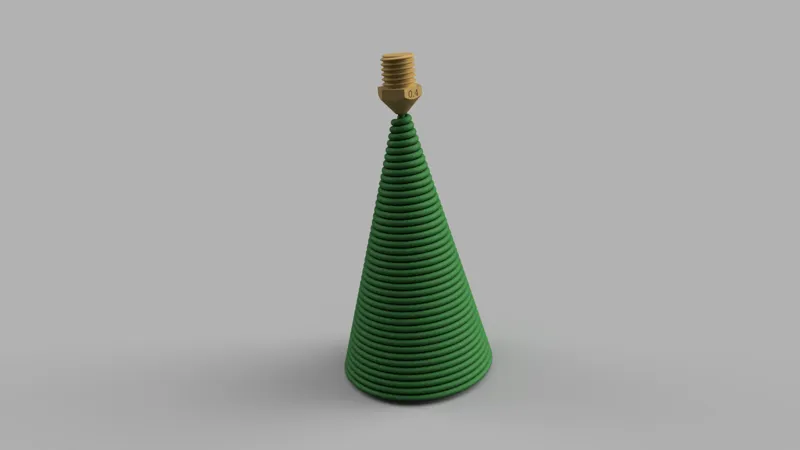 christmas tree spiral