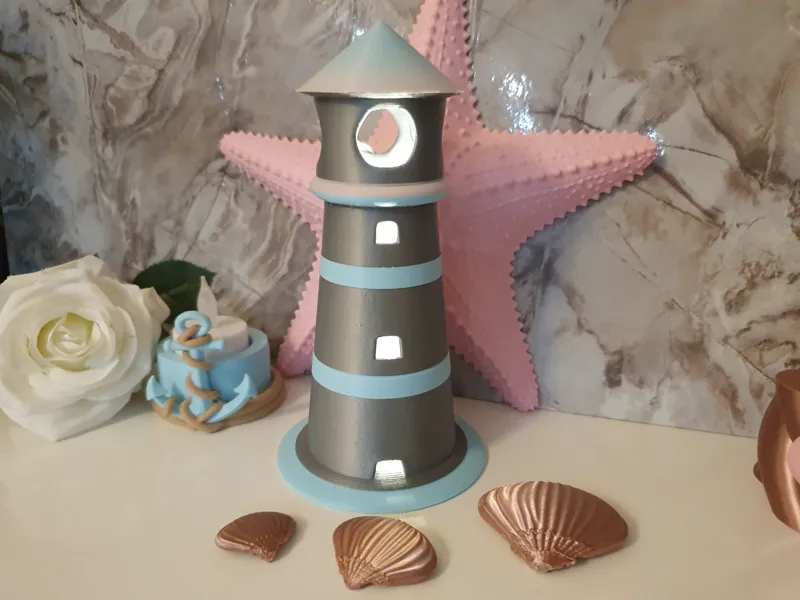 Leuchtturm maritim Deko