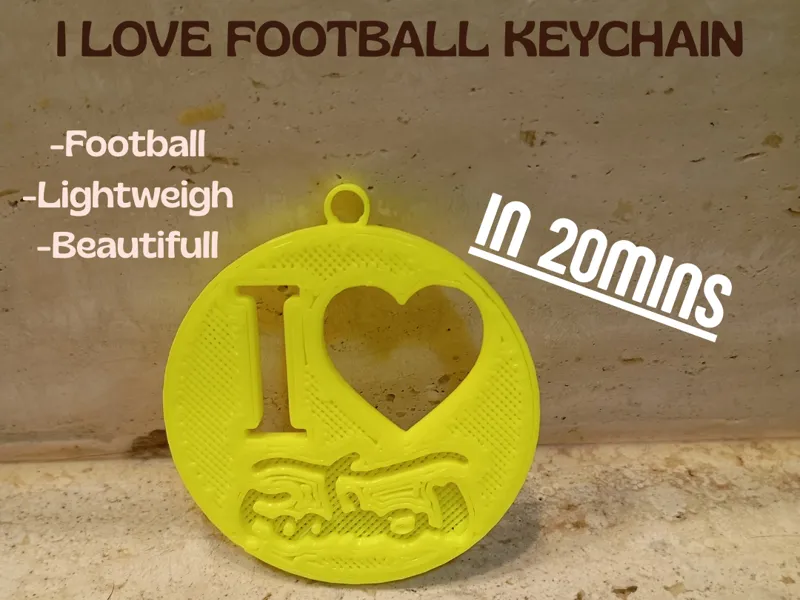 LLavero I LOVE FOOTBALL