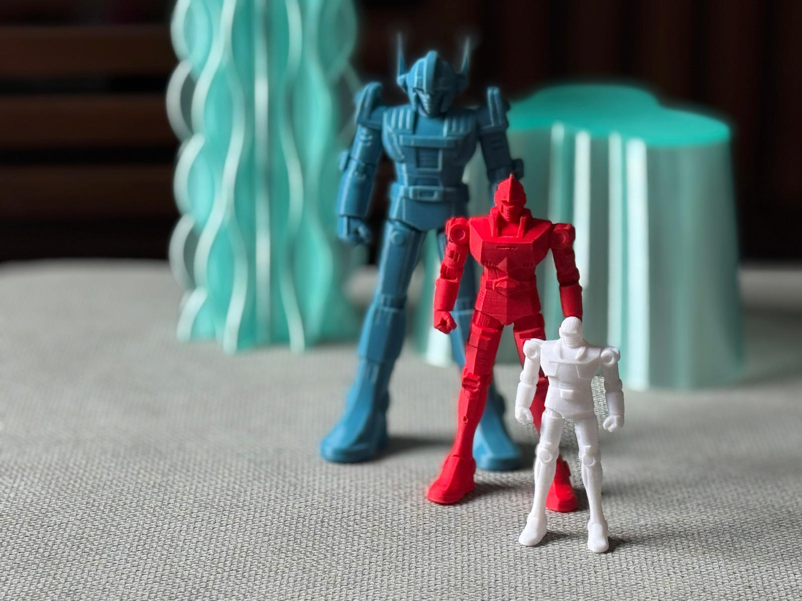 70s Anime: GORDIAN 3 Robots - Detailed - NO AMS