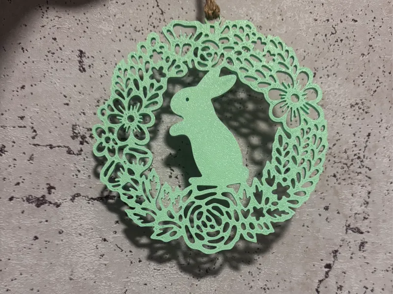 Bunny hanging decor