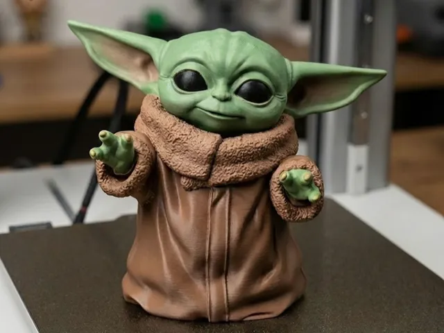 Grogu - Multicolor 5 Colors (Baby Yoda)