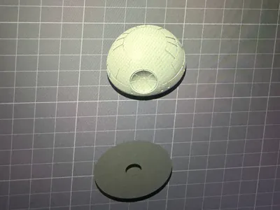 Death Star Star Wars Fidget Pin Refrigerator Magnet