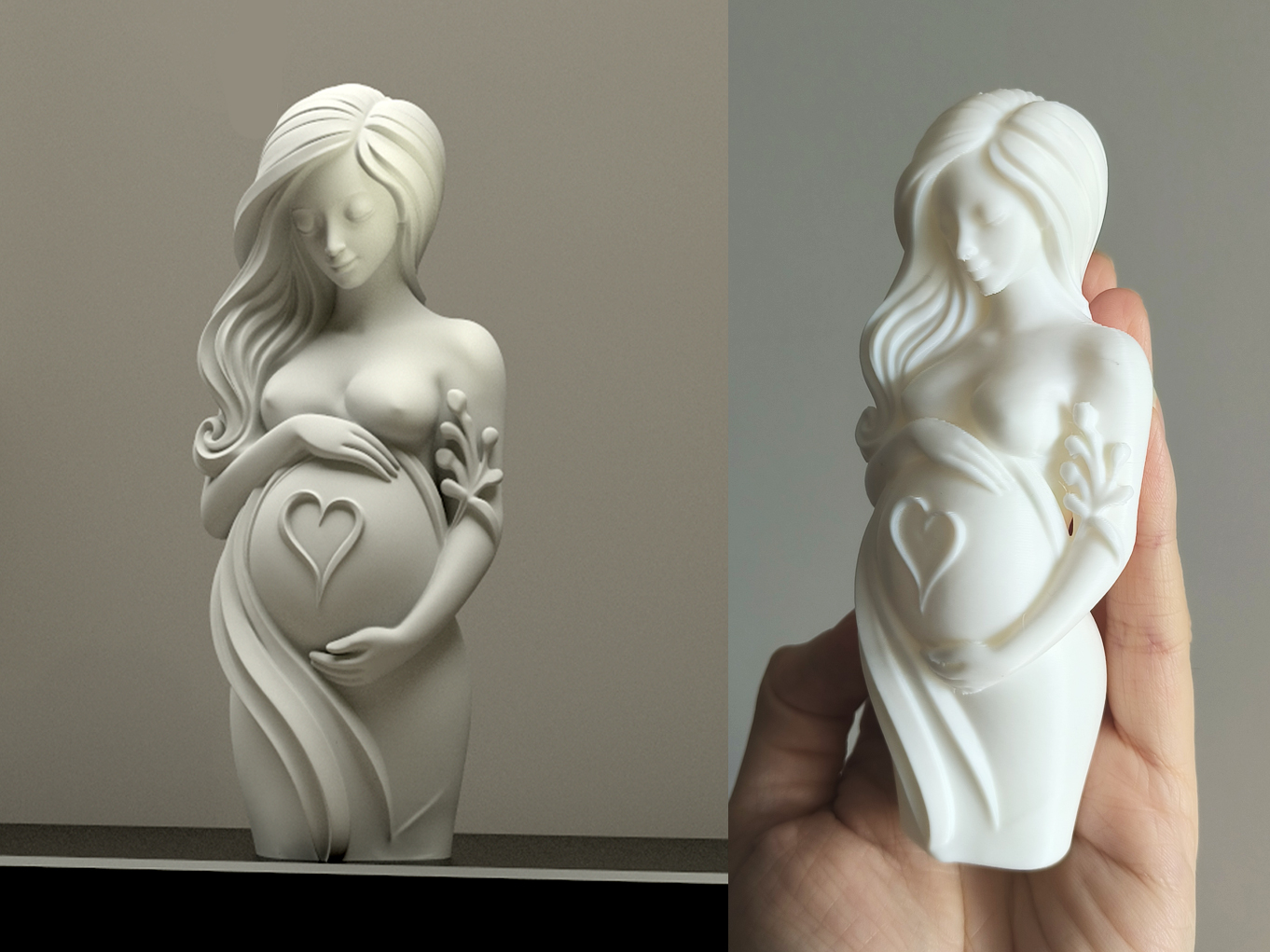 Mother and baby love mum Sculpture 