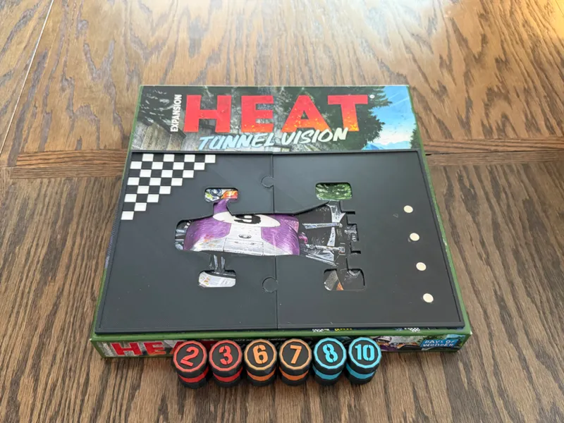 Heat: Pedal to the Metal Player Board + Corners