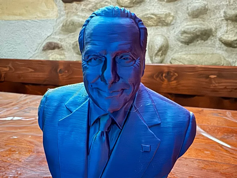 Silvio Berlusconi Statue