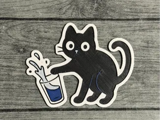 Innocent Kitty Magnet