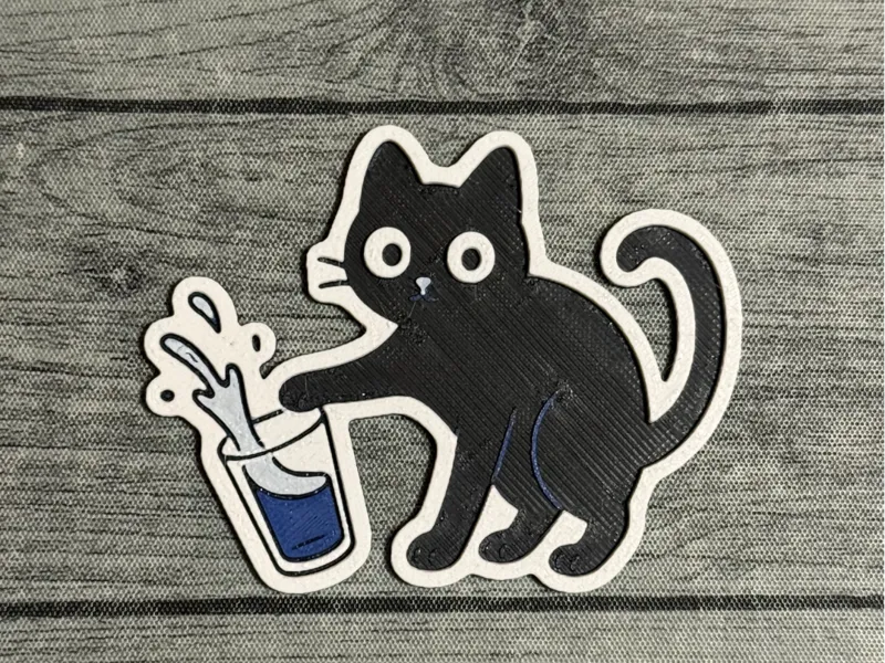 Innocent Kitty Magnet