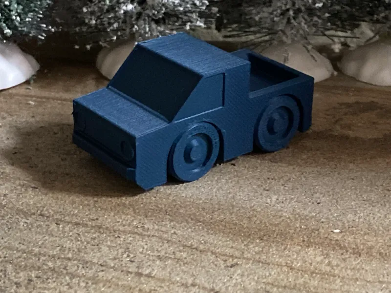 Santa's Pickup Truck