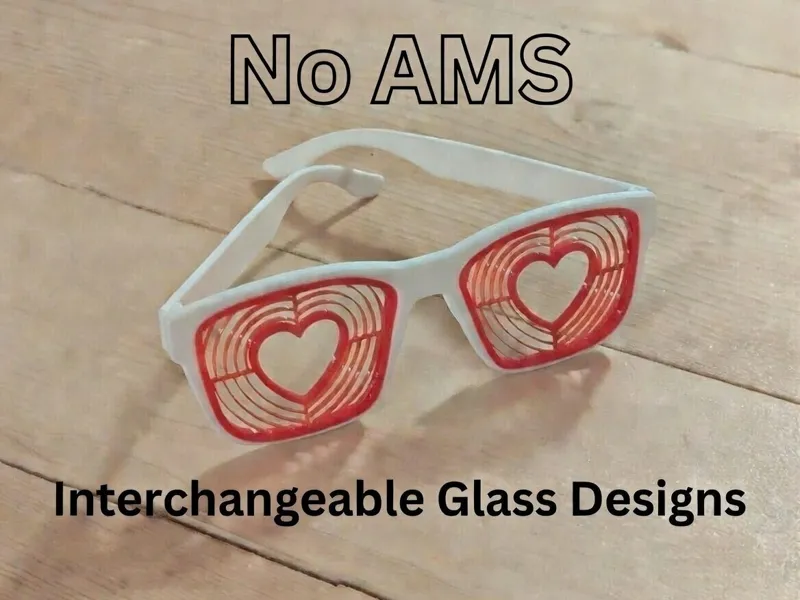 FestivaFrames, the Interchangeable Party Glasses!