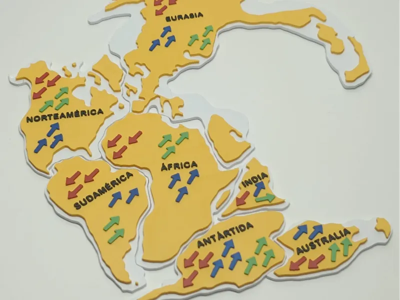 Puzzle de Pangea | Paleomagnetismo