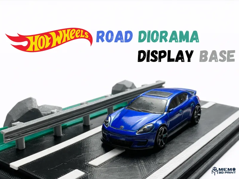 Hot Wheels Road Diorama Display Base
