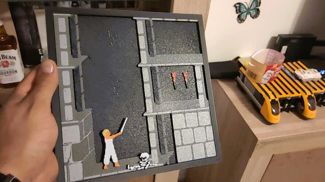 3D Retro Arcade Wallart Diorama Prince of Persia