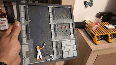 3D Retro Arcade Wallart Diorama Prince of Persia