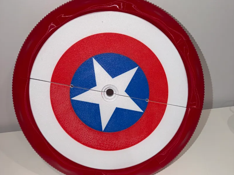 3DTMT Captain America Wheel