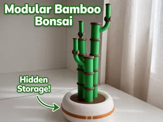 Modular Bamboo Bonsai