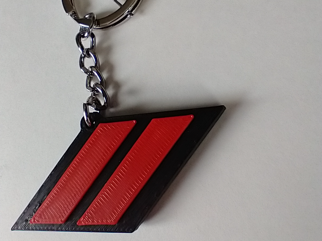 Dodge Charger Logo Keychain