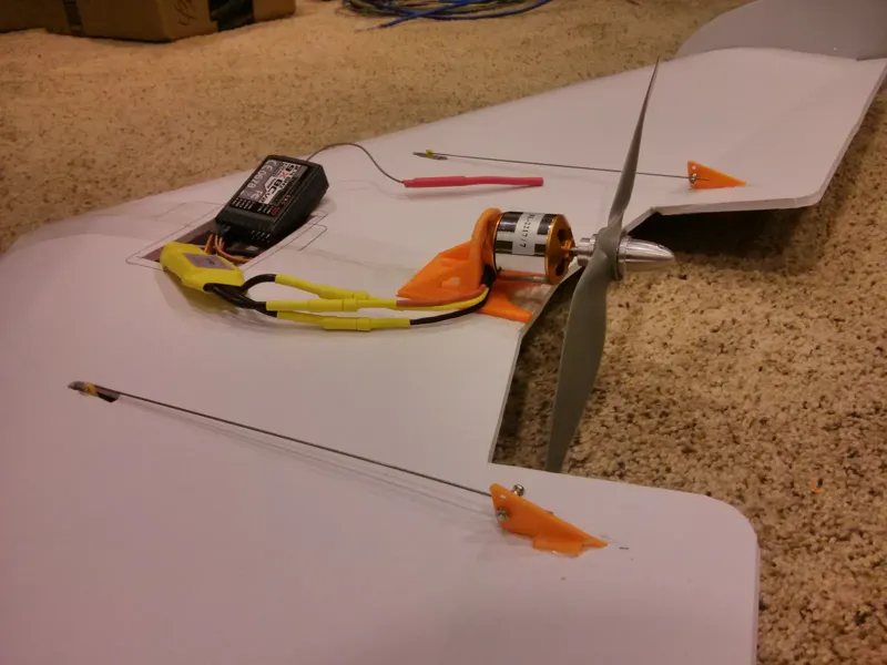Flight Test Servo Control Horn