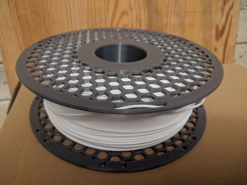 Reusable filament master spool fit eSun Refilament
