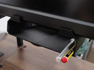 Pencil holder to computer monitor - Optimized