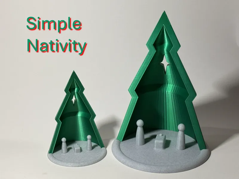 Christmas Tree Nativity