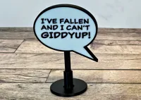 Flexi Horse Word Balloon stand