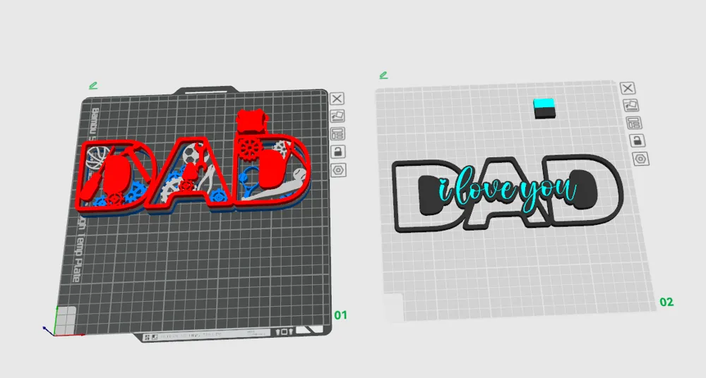 Fathers day gift Remixed by iCode Princeton MakerWorld: Download Free ...