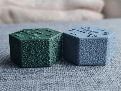 (Remix) Fuzzy Skin Test Hexagon