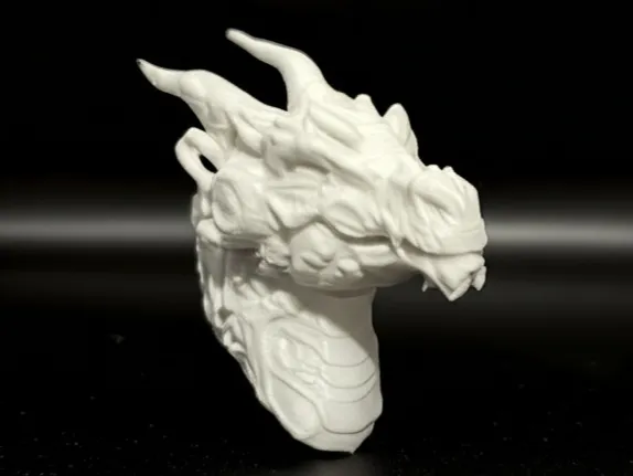 Steampunk Dragon Head