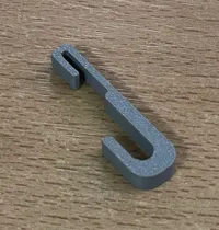 Just the hook sliced in PETG