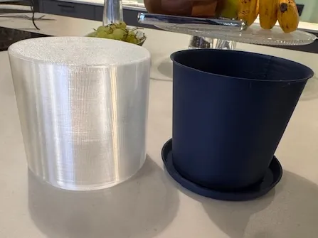 Pot à semis 100 mm avec réservoir et couvercle