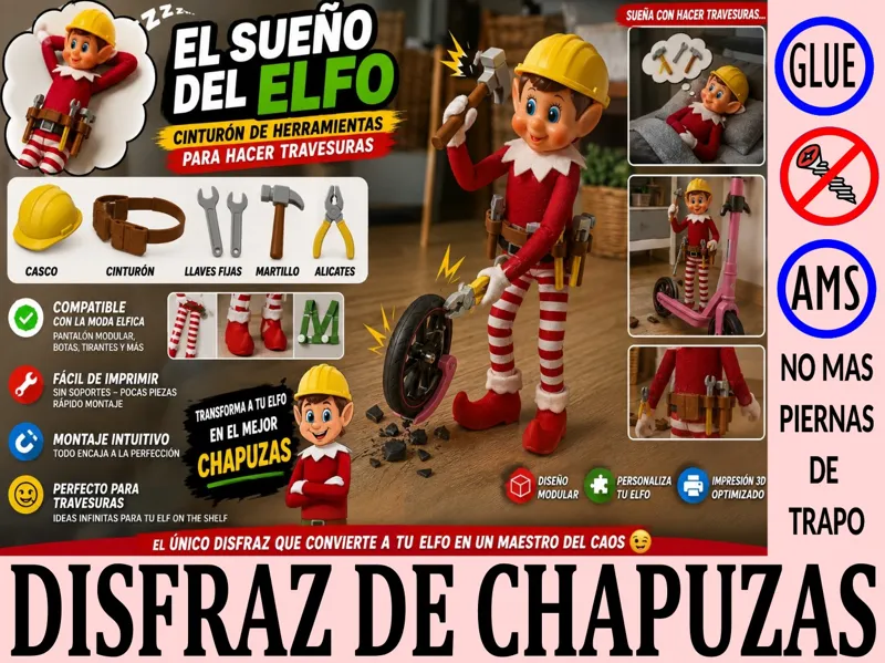 Cosplay de carpintero - chapuzas 