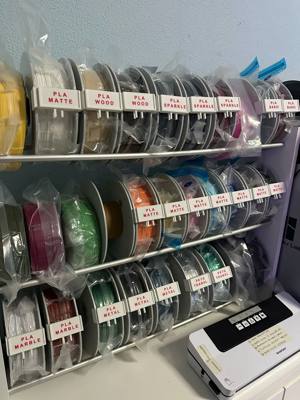 filament spool labels by Tom - MakerWorld
