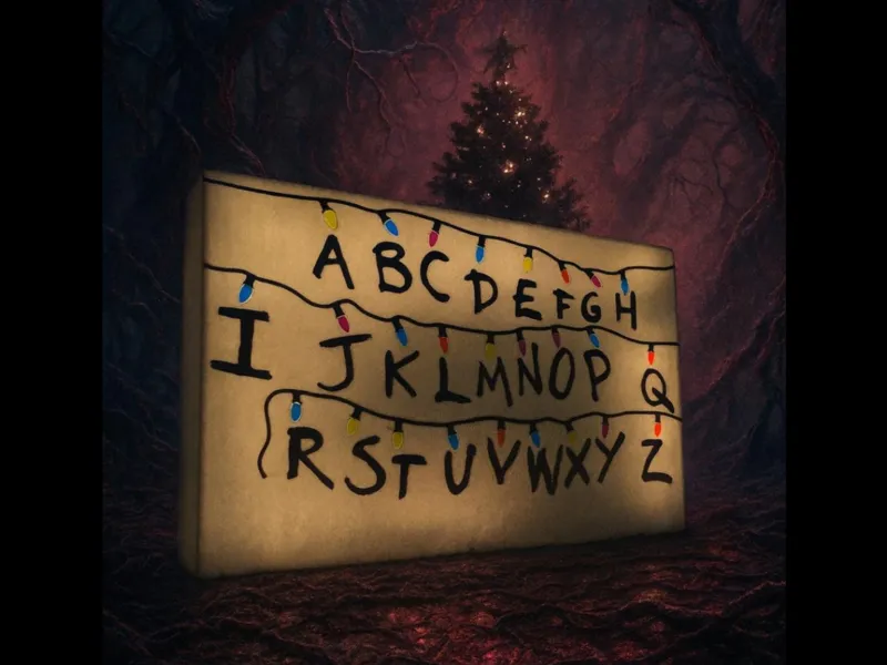 Light box 'Stranger things'