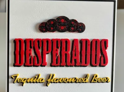 Desperados Beer Decorative Plaque