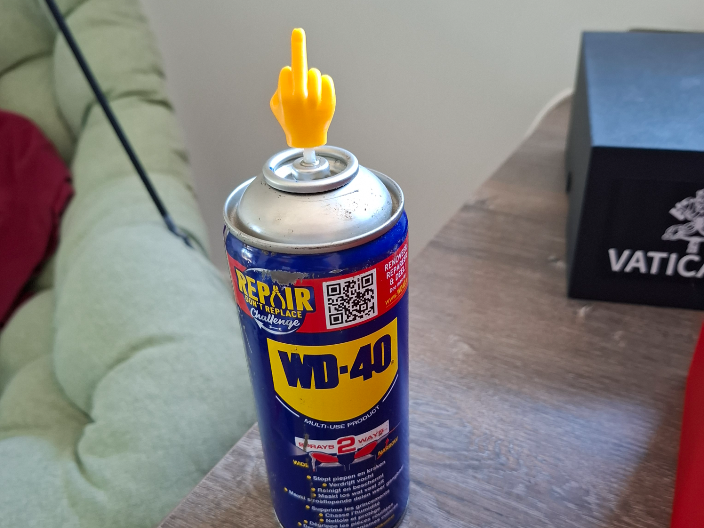 Spray - WD40 - Fuck hand - 3D printed Gadgets, in stock in India