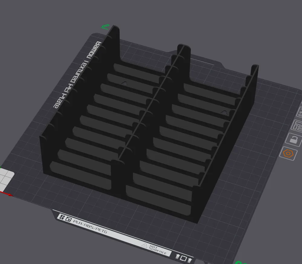 Wall holder for 20 DAT tapes cassettes - Free 3D Print Model - MakerWorld