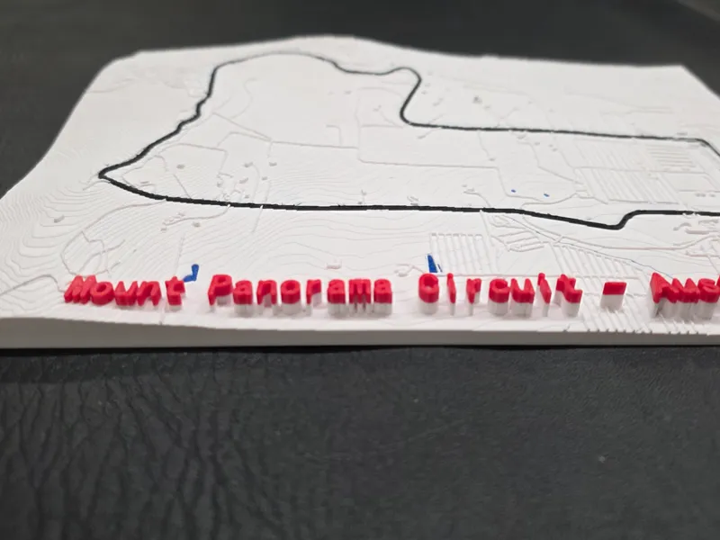 3d miniature of Mount Panorama Circuit (Bathurst)